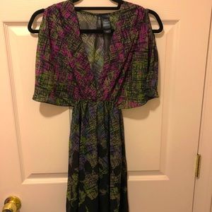 BISOU BISOU Women’s Long Beautiful Sheer Top in XS